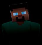 Disguise Herobrine Steve Costume, Official Minecraft Deluxe Kids Costume with Mask, Size (10-12)