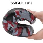 Ballaza Kids Cloud Slides Boys Girls Non Slip Slip On Shower Sandals, Comfort Slippers for Summer, Pool, Beach, and Water Activities Toddler 6 Camo Red