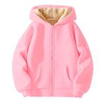 AIMAOMI boys size 8 clothes, Unisex Boy's Girls Winter Warm Sherpa Lined Zip Up Sweatshirt Fleece Jacket Kid's Hoodie Outerwear Coats