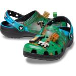 Crocs Unisex-Child Classic Minecraft Clogs, Multi, 6 Big Kid