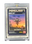 Minecraft Wither RARE HOLO DIAMOND REFRACTOR INVESTMENT CARD SP