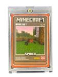 Minecraft Spider RARE HOLO DIAMOND REFRACTOR INVESTMENT CARD SP