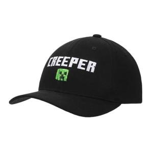 Minecraft Creeper Adult Black Traditional Adjustable Hat