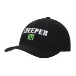 Minecraft Creeper Adult Black Traditional Adjustable Hat