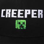 Minecraft Creeper Adult Black Traditional Adjustable Hat