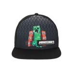 Minecraft Charged Creeper Youth 2-Pack Curved Bill Snapback Hat & Bi-Fold Wallet Combo Set