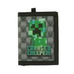 Minecraft Charged Creeper Youth 2-Pack Curved Bill Snapback Hat & Bi-Fold Wallet Combo Set