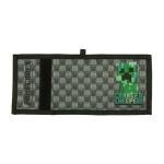 Minecraft Charged Creeper Youth 2-Pack Curved Bill Snapback Hat & Bi-Fold Wallet Combo Set