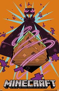 Trends International Minecraft - Enderman Wall Poster, 19L x 13W, Premium Unframed Version