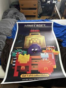 minecraft mcdonalds posters