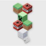 Minecraft MOB and Blocks LED RGB Panel Set of 6 Novelty Wall Lights.     255