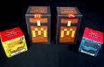 McDonald's Minecraft 2025 Lot - Big Mac, Fry Helm, Gold & Diamond, UNUSED CODES