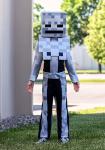 Disguise Kid's Minecraft Classic Skeleton Costume | Boys & Girl's Minecraft Cosplay Outfit | Child Minecraft Skeleton Costume (14-16)