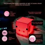 MINECRAFT Piggy Night Light/ Cute Night Light