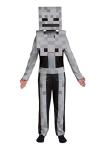 Disguise Kid's Minecraft Classic Skeleton Costume | Boys & Girl's Minecraft Cosplay Outfit | Child Minecraft Skeleton Costume (14-16)