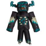 Minecraft Warden Kids Inflatable Costume Disguise One Size Fan Included