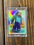 2021 Panini Minecraft Adventure Steve Limited Edition HOLO REFRACTOR RARE SSP