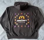XL McDonald's A Minecraft Movie Official Promo Hoodie Sweatshirt Rare PR New