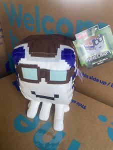 RARE LIMITED EDITION  Minecraft 8" Happy Ghast Stuffed Plush Toy  NEW Rare HTF
