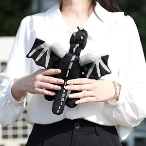 Black Enderdragon Plush 8'' Video Game Stuffed Animal Toy Character Birthday Xmas Thansgiving Gifts for All Fans