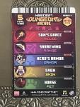 RARE Minecraft Dungeons Arcade Series 3 SVEN HERO FOIL Card