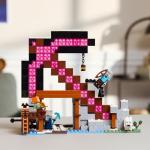 Lego Minecraft 21277 Toy Minecraft Toy Birthday Present Blocks Boys Girls Children 8 9 10 Years Old Elementary School Micra Minecraft Goods Game Competition Robot