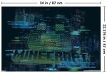 Trends International Minecraft: Glitch - Creeper Wall Poster, 34L x 22.4W, Unframed Version