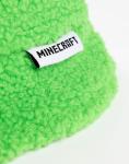 Minecraft Creeper Green Borg Bucket Hat | Boys Casual Headwear | Gaming Accessories for Kids Character Apparel