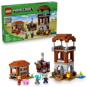 LEGO Minecraft The Pillager Outpost & Ravager 21278 Building Kit (665 Pieces)