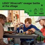 LEGO Minecraft The Pillager Outpost & Ravager 21278 Building Kit (665 Pieces)