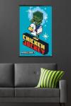 Trends International Minecraft - Chicken Jockey Wall Poster, 34L x 22.4W, Poster & Clip Bundle