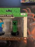 Minecraft Steve & Creeper Stampers Action Figures New In Box Brand New Sealed