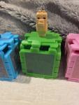 McDonald 11  Minecraft Happy Meal Toys Zombie Hamburgler-Grimace Egg-Birdie ETC