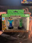 Minecraft Steve & Creeper Stampers Action Figures New In Box Brand New Sealed