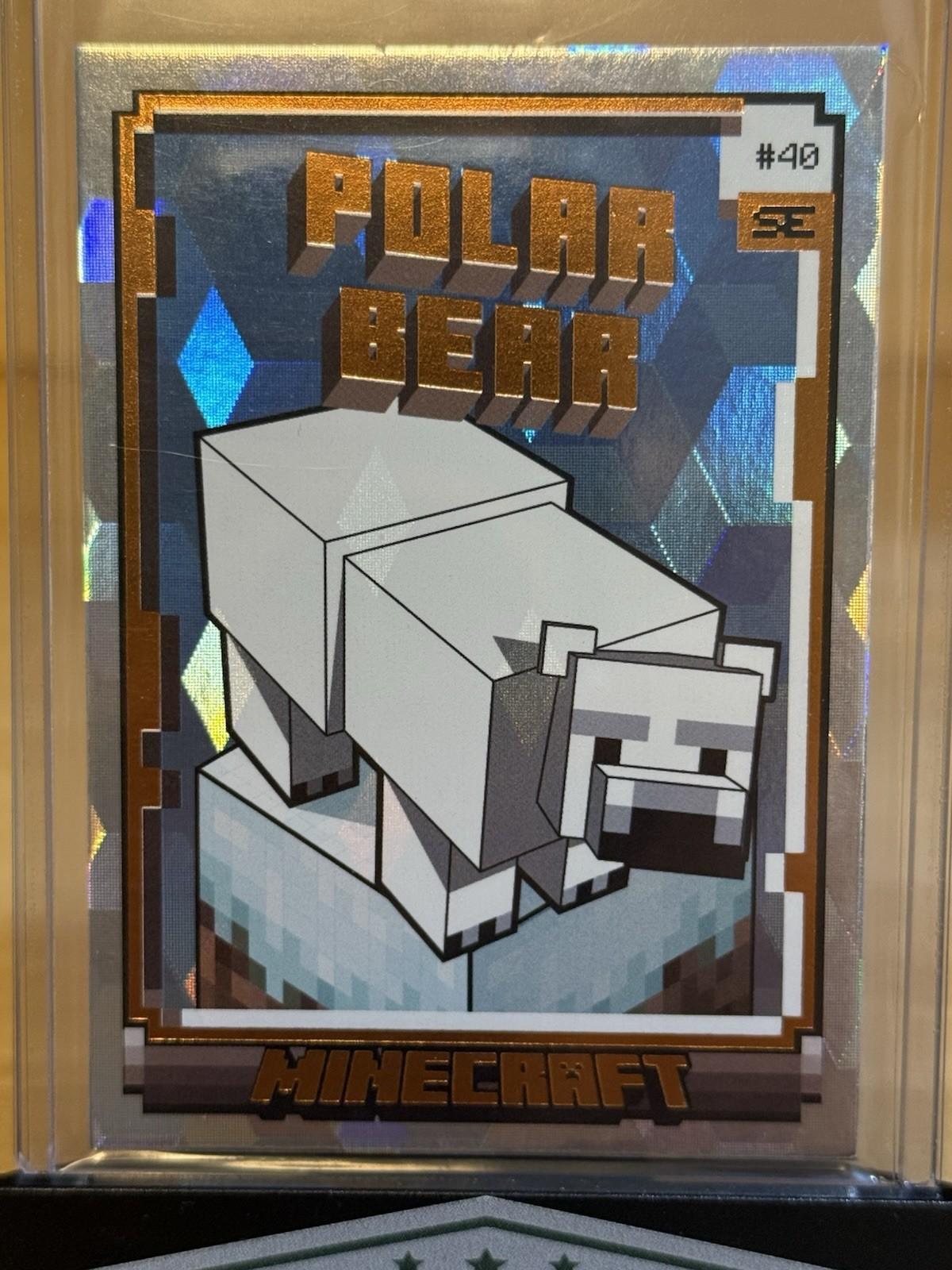 2025 Panini Minecraft SE Polar Bear Base Set #/15 RARE
