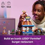 LEGO Fortnite Durrr Burger Restaurant Kids Toy - Video Game Building Set for Boys & Girls, Ages 10+ - Fortnite Minifigures Beach Boss, Grimy, and More - Gift Idea for Birthdays & Gaming Fans - 77076