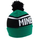 Minecraft Men's pom Beanie, Green, One Size