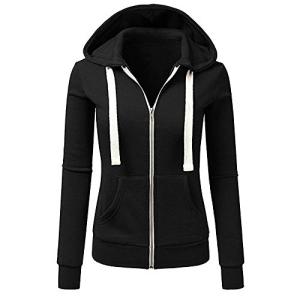 Amaon Deals Today Subscriptions On My Account Zip Up Hoodie for Women Trendy Oversized Lightweight Jackets Sweatshrits Y2k Fall Fashion Clothes Long Sleeve Drawstring Hooded Outfits with Pockets