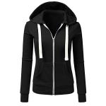 Amaon Deals Today Subscriptions On My Account Zip Up Hoodie for Women Trendy Oversized Lightweight Jackets Sweatshrits Y2k Fall Fashion Clothes Long Sleeve Drawstring Hooded Outfits with Pockets