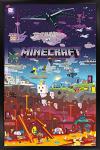 Trends International Minecraft - World Beyond Wall Poster, 22.375" x 34", Black Framed Version
