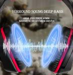 SVYHUOK Pro Gaming Headset for PC PS4 Xbox One Surround Sound Over-Ear Headphones with Mic LED Light Bass Surround Soft Memory Earmuffs for Computer Laptop Switch Games Kid’s Boy’s Teen’s Gifts