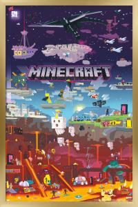 Minecraft - World Beyond 14x22 Poster