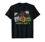Minecraft Mob Squad Halloween Faces T-Shirt