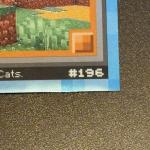 2024 Panini Minecraft Achievements Plethora Of Cats 1/10 Diamond Optichrome RARE