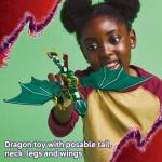 LEGO NINJAGO Lloyd's Green Forest Dragon Toy - Pretend Play Building Toy for Boys and Girls, Ages 6+ - Birthday Gift for Kids - Dragon Figurine with 2 Minifigures for Kids - 71829