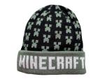 Minecraft Beanie Winter Hat, Black, 54 cm