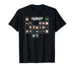 Minecraft Periodic Table Character T-Shirt