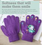 Brook + Bay Kids Gloves - Toddler Gloves - Winter Glove Kids - Kid Mittens - 3 Pack Boy Girl Knit Mittens for Snow