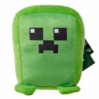 Mattel Minecraft Cuutopia Creeper Plush, 5-inch Soft Rounded Pillow Doll, Video Game-Inspired Collectible Toy