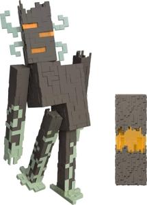 Mattel Minecraft The Creaking Action Figure with Interactive Lights, Sounds & Croaking Heart Accessory, 8-inch Collectible Toy